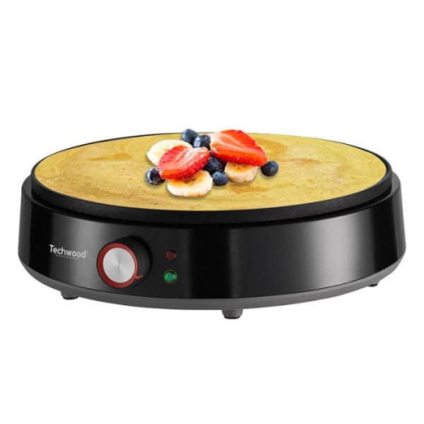Crêpière électrique TECHWOOD 1200W Blanc (TCP-166) Crêpière électrique TECHWOOD 1200W Blanc (TCP-166)